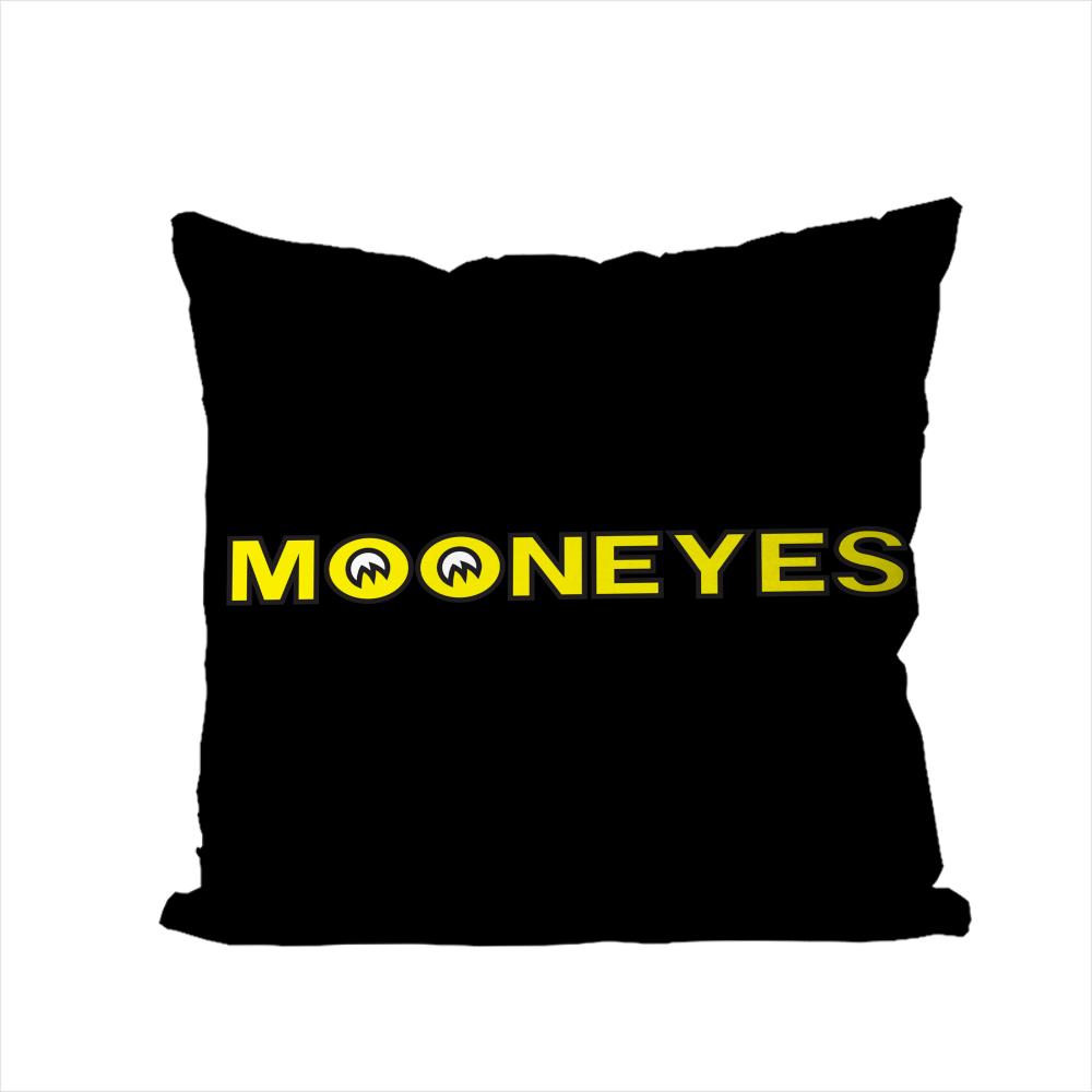 Mooneyes Pillow Case For Car Sofa Decorative Home Doublesided Print Plush Square Throw Pillow Cushion Cover