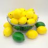 10Pcs Artificial Fruit Lemon Lifelike Faux Foam Fruits Home Table Decoration Photography Props Imitation Fruits Model Simulation