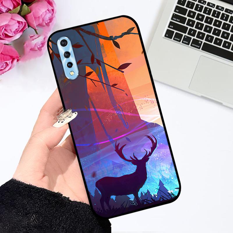 For Vivo iQOO Neo 855 5G Case iQOO Z5 Cute Cartoon Astronaut Soft Silicone TPU Phone Cover For VIVO S1 Y7S 4G Global Coque Funda