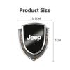 Car Body Decal Emblem Badge Sticker Waterproof Car Exterior Accessories For Jeep Wrangler Grand Cherokee Compass Renegade AKP1