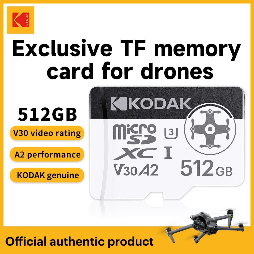 Kodak Ультра Micro SD-карта, совместимая с дроном DJI A2, U3, высокая скорость до 200 МБ/с, карта памяти для дрона GoPRO DJI