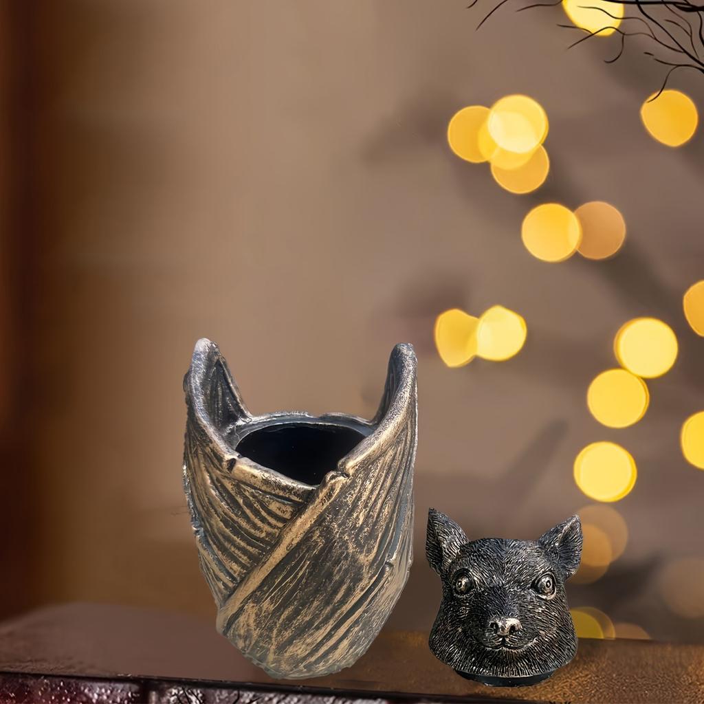 Jewelry Box Gothic Style Trinket Box Jewelry Storage Jar Resin Statue Candy Sweet Canister For Party