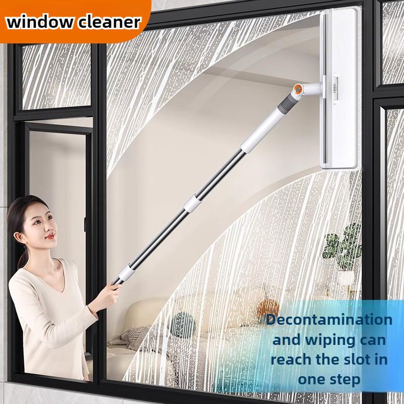 Инструмент для мытья окон, двухсторонний скребок для мытья стекол на открытом воздухе, бытовой скребок