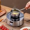 Wooden Handle Milk Pan Long-handled Oil Splashing Gadget  for Preventing Hot Oil From Scorching