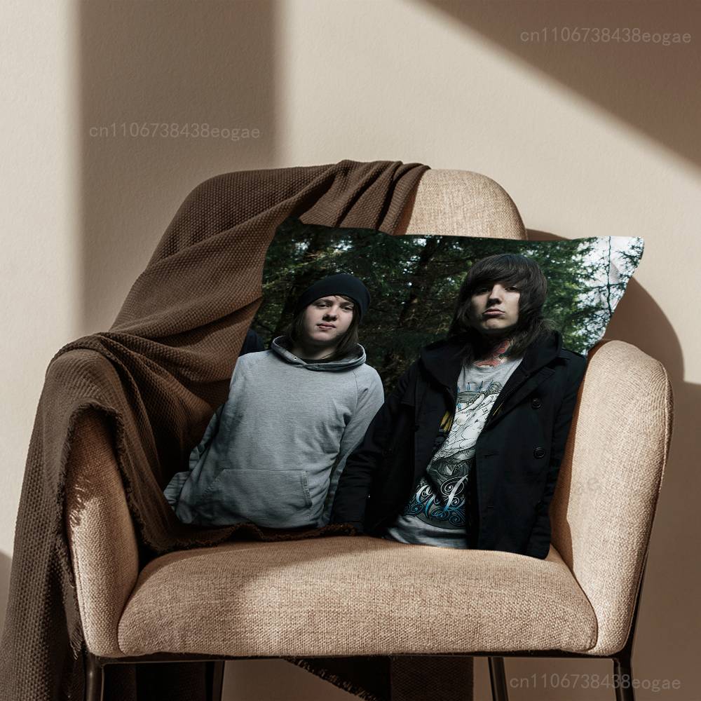 B-BMTH B-Bring Me The HorizoN Наволочка Для Комнаты Подушки Дивана Подходит Для Домашнего Декора Спальни И Защиты