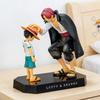 Аниме Ручной One Piece Воспоминания о награде Шляпа-соломенка Луффи Рыжие Волосы Шанкс Коллекционные Предметы Ручной работы Аксессуары Игрушки Подарки