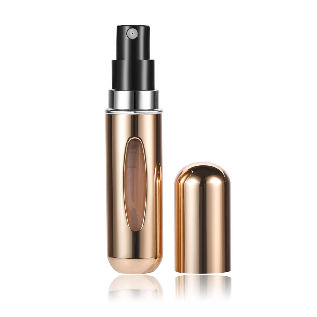 5/10ml Perfume Spray Bottle Mini Portable Refillable Aluminum Atomizer Bottle Container Perfume Refill Travel Cosmetic Tool