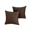 Cushion Cover Home Thickened Linen Pillowcase, Sofa Pillow, Bedhead Soft Package Cushion 2PC