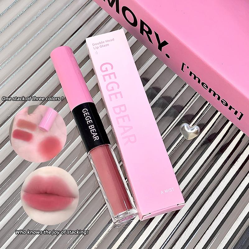 GEGE BEAR Multi-effect Dazzling Double Head Lip Glaze