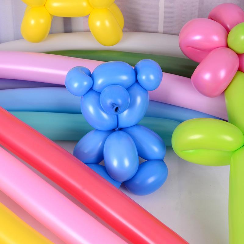 100 шт. воздушных шаров с длинной полосой в спиральном стиле, цветной латексный дизайн для вечеринки, дня рождения, свадьбы, украшения, воздушный шар с надувным устройством