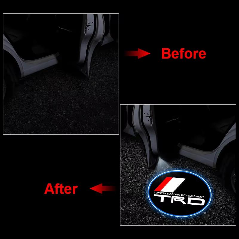 For Toyota Prius N2 PCS Car Wireless Concierge Door Projector LED Shadow Light for Toyota
