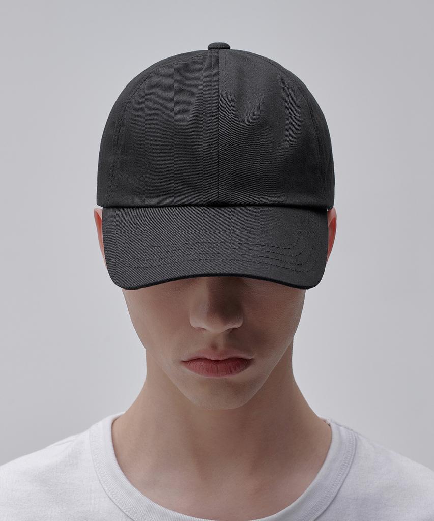 MUSINSA STANDARD Basic Cotton Ball Cap [Black]