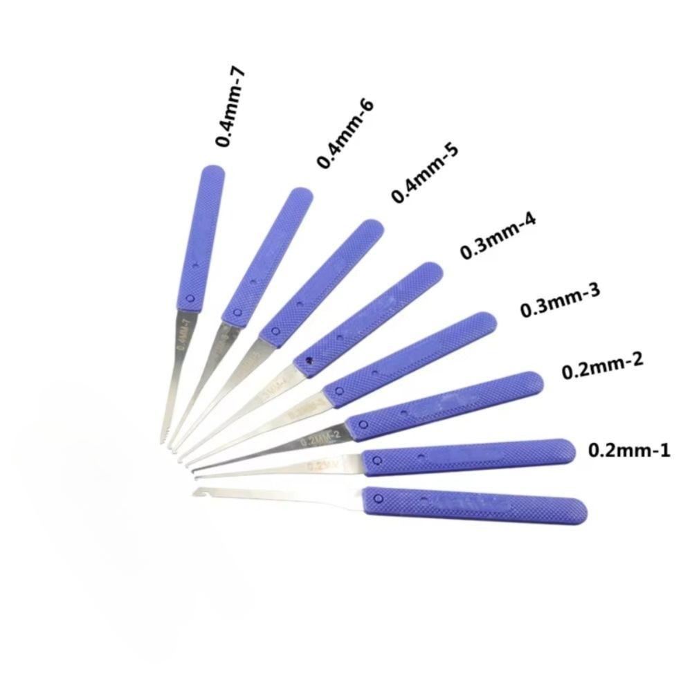 12 шт. Набор отмычек из нержавеющей стали, портативные многофункциональные наборы для вскрытия замков, экстрактор сломанных ключей, ручной инструмент