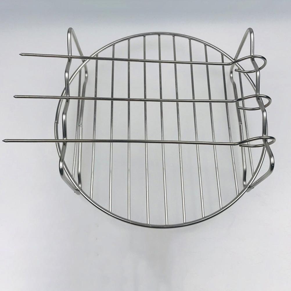 50 шт. шампуров из нержавеющей стали в форме гусиного хвоста для гриля, аксессуары для барбекю, палочки для жарки