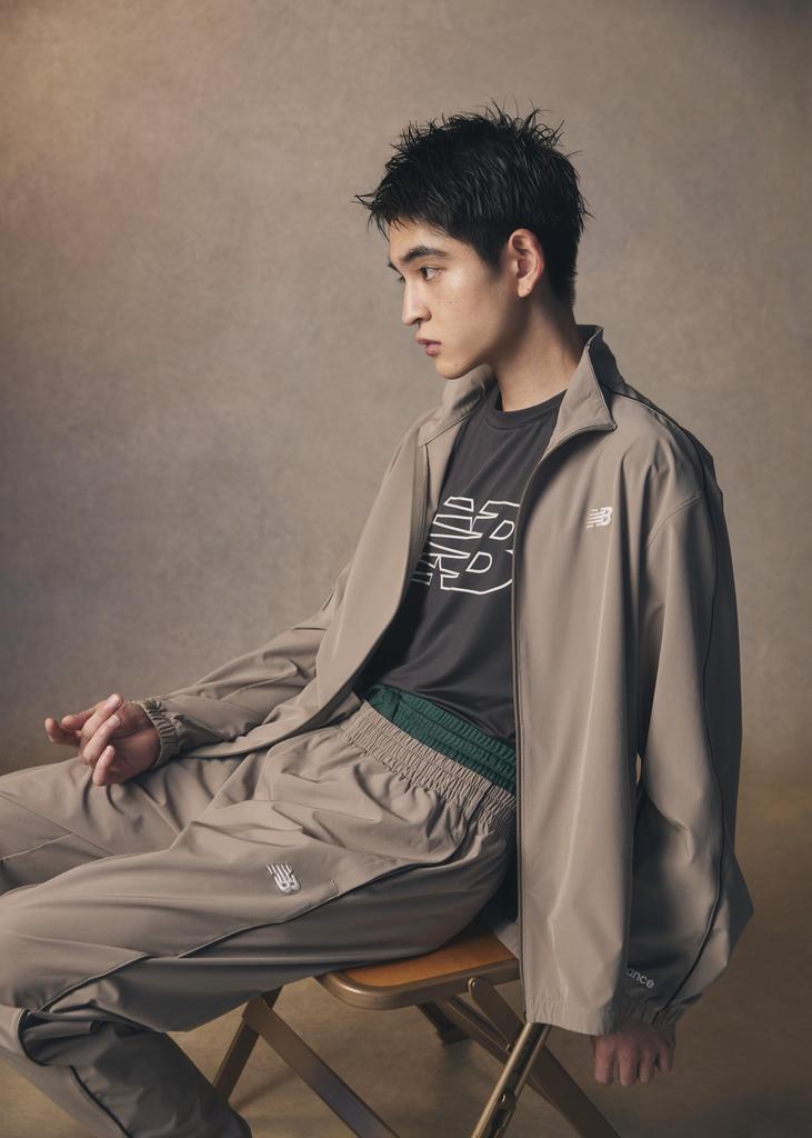 Тканая спортивная куртка NNY M [New Balance] Мужская (AMJ51504) (NB ВМС)