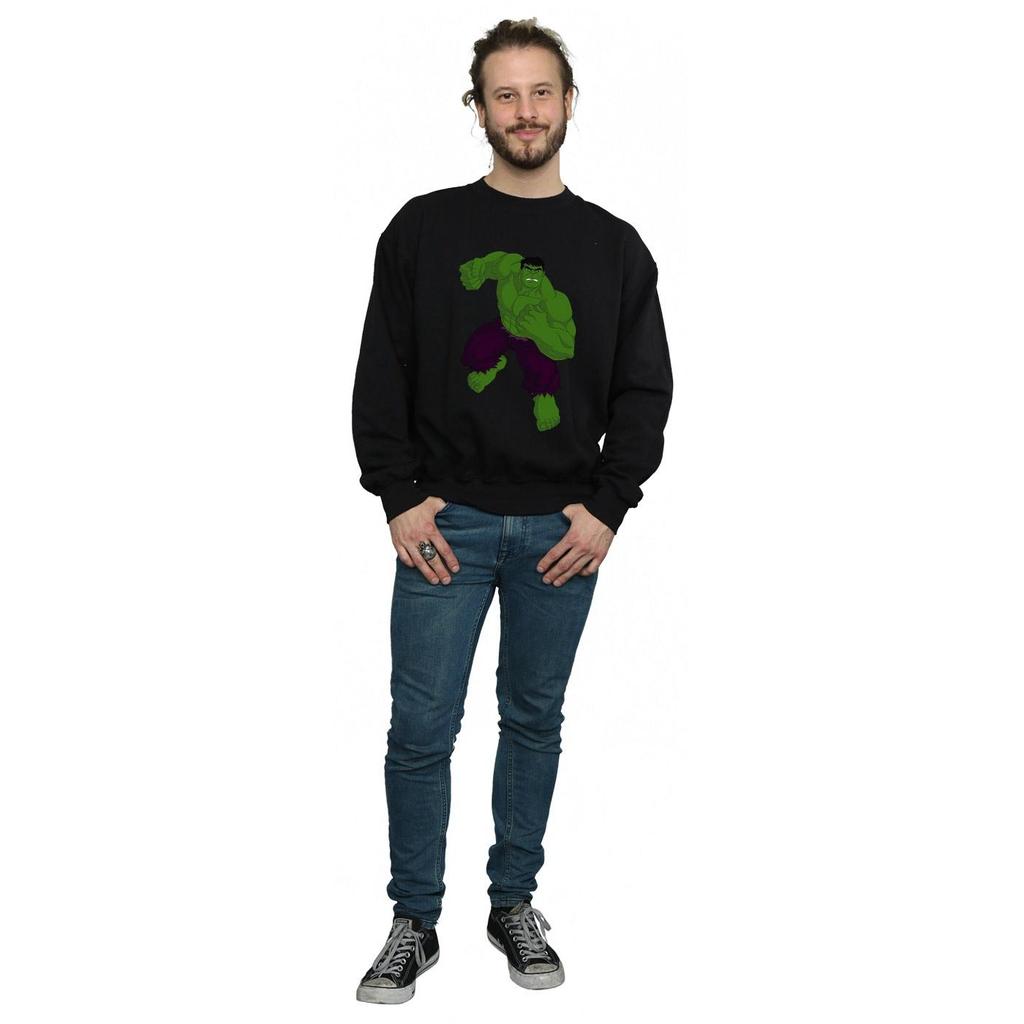 Hulk Mens Simple Sweatshirt