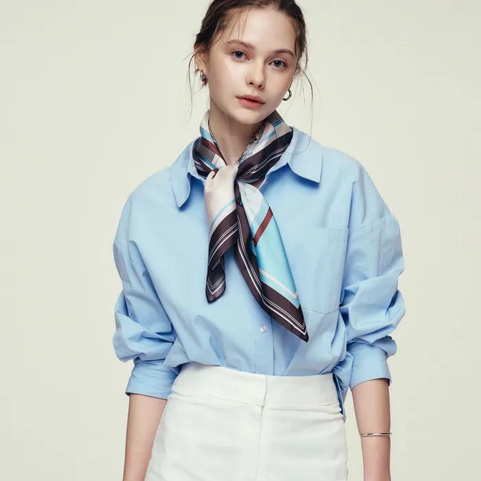 Ivy Sky Blue Brown