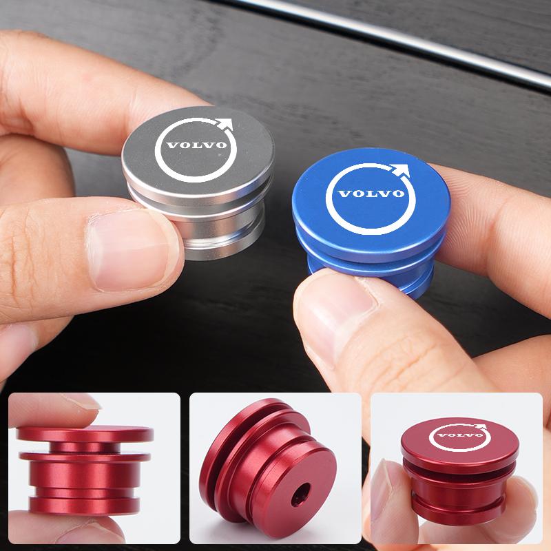 cujgl8 Metal Car Cigarette Lighter Cover Decorative Cover DustProof Dust Cover Auto Accessories For Volvo XC60 S60 V70 XC90 S70 XC70