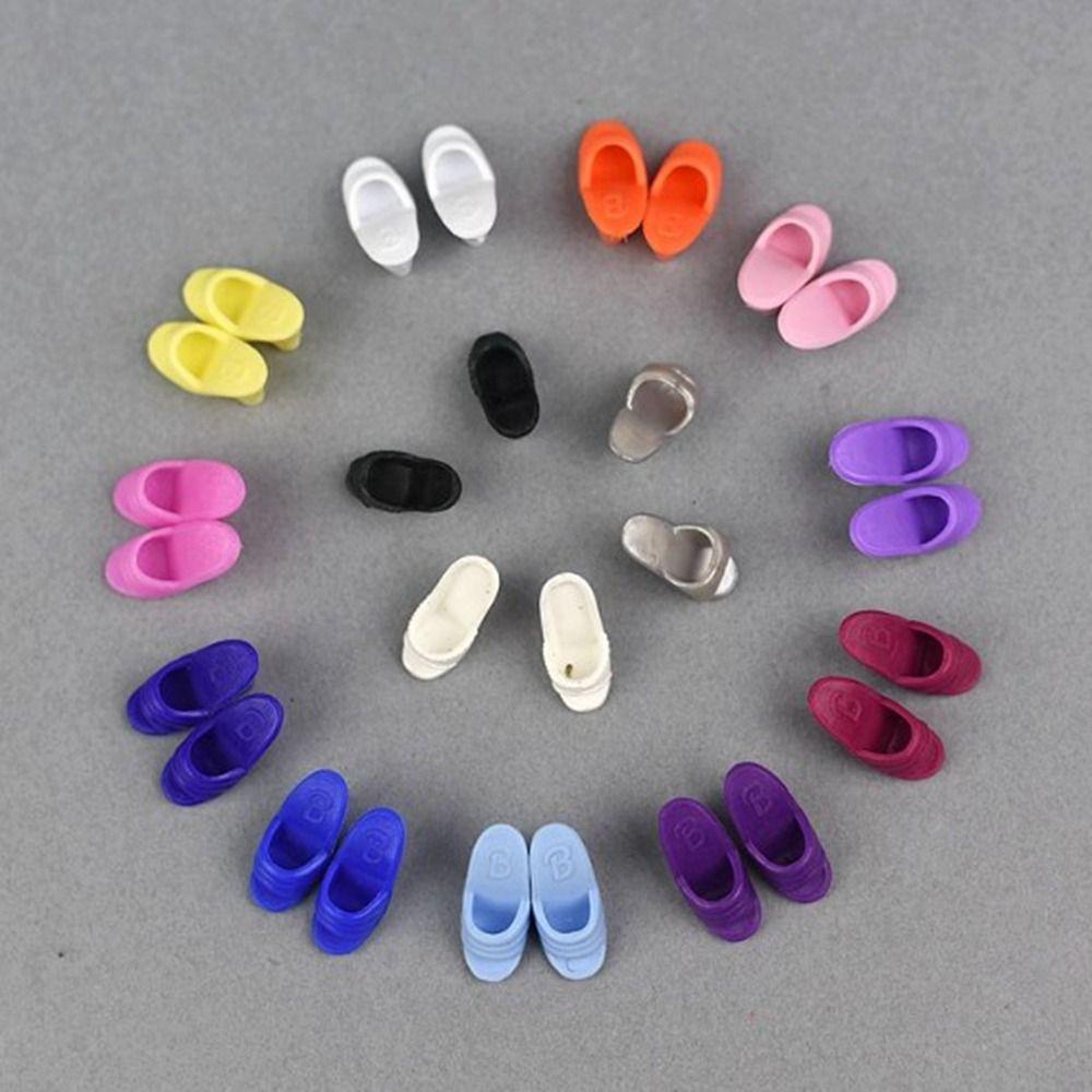 30cm 1/6 Doll Shoes Original Doll Slippers High Quality Doll Casual Shoes Doll Accessories
