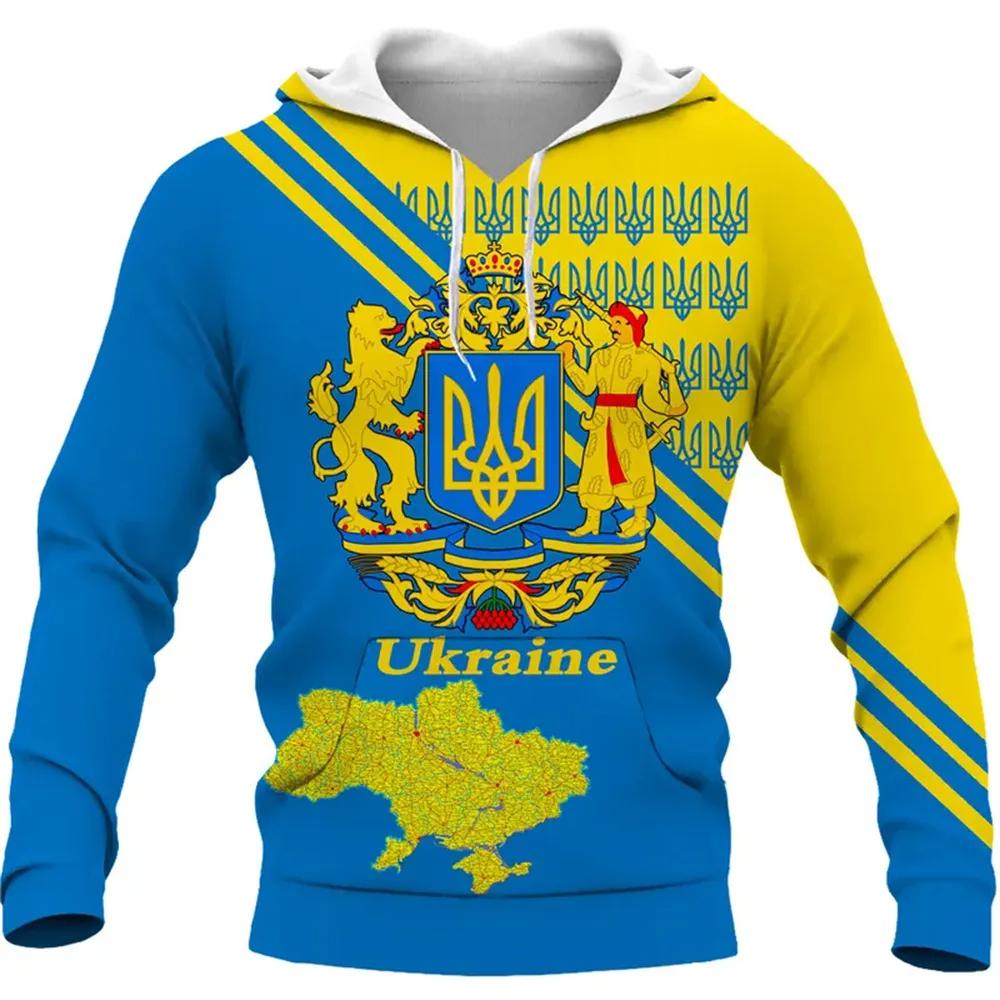 XУкраинский флаг, национальный герб, 3D-печать, VHoodies, толстовки, мужские и женские, с капюшоном, большие толстовки, модные детские пуловеры, пальто