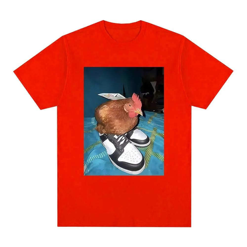 Mens Printed TShirt 100 Cotton Printed Simple and Versatile Breathable Loose and Comfortable TShirt