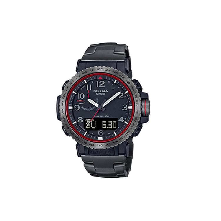 Casio Мужские часы PRO TREK Черные PRW-50YT-1PR PRW-50YT-1PR