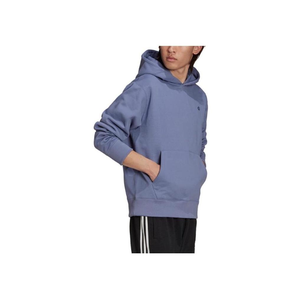 adidas Мужская толстовка с капюшоном Originals светло-фиолетовая с минималистичным логотипом H62533
