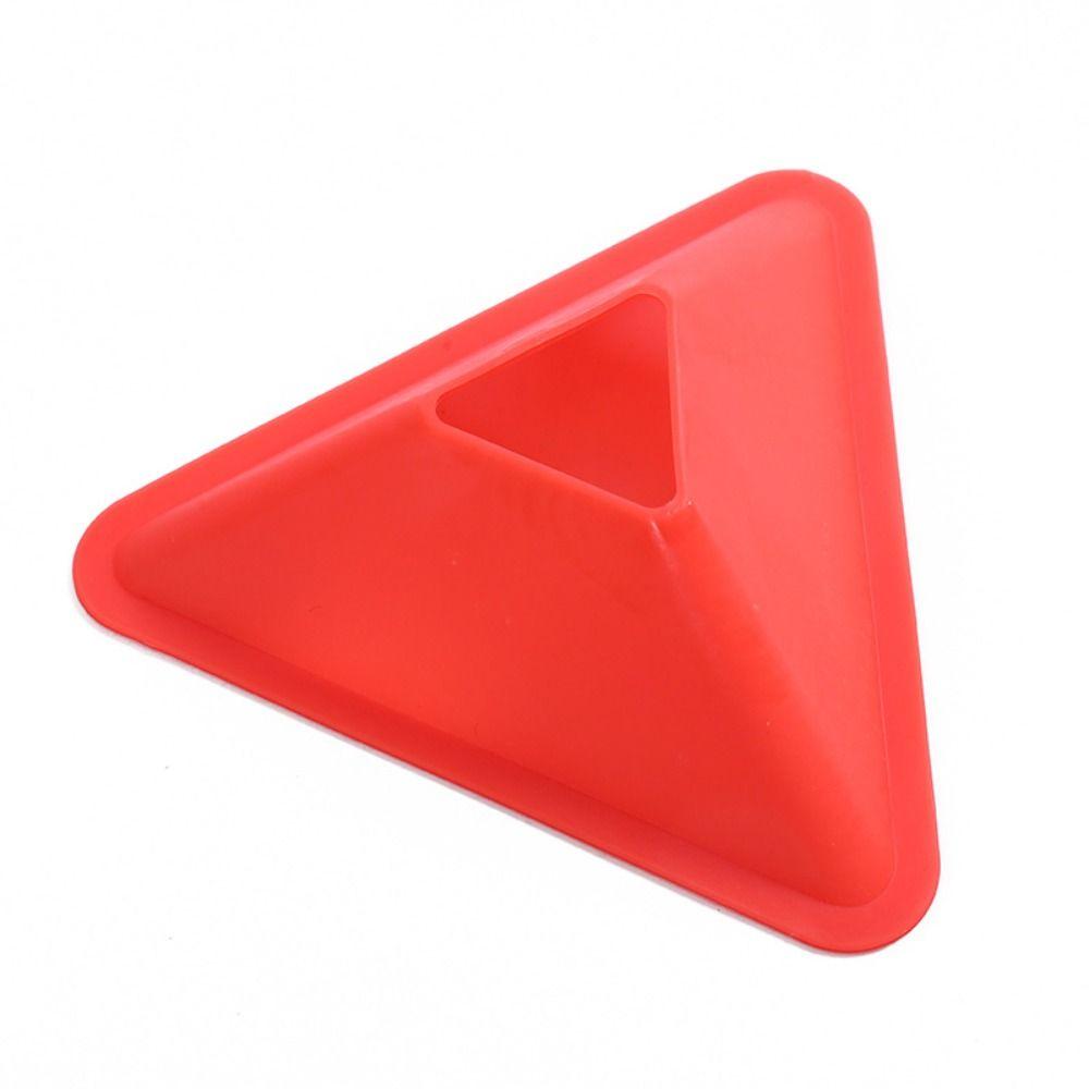 5PCS Marker Football Triangle Logo Plate Speed Training Football Triangle Disc Team Sports