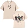 Rapper Bad Bunny DTMF Debi Tirar Mas Fotos Album Cover Print TShirt Unisex Fashion Hip Hop Oversized Women And Unisex TShirt