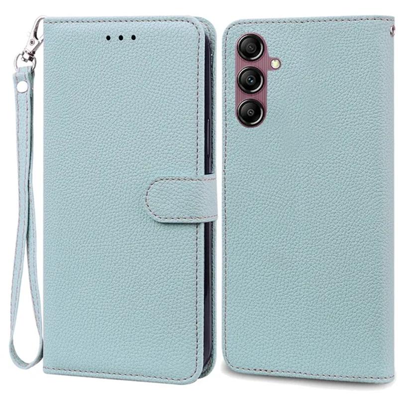 Кожаный флип-бумажник с текстурой книги для Samsung Galaxy S23 FE Ultra Plus A05 A05S A15 A04S A04E A14 A24 A34 A54 M54 A23 A33 A53 A73 5G 4G