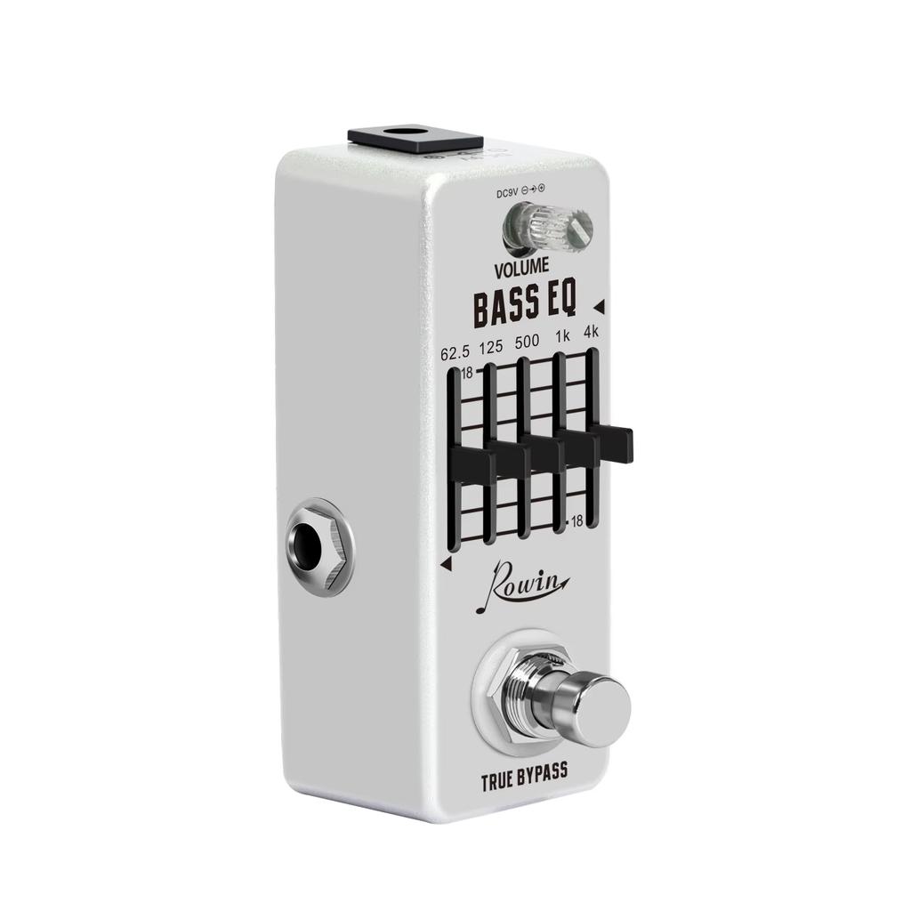 LEF-317B Bass EQ Pedal 5-Band / | Parametric Equalizer with ±18dB Range | Pro Frequency Compensator for Bass True Bypass