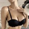 Женский дышащий бюстгальтер Push Up Bra нижнее белье Бюстгальтеры Bralette бесшовный бюстгальтер женское нижнее белье Сексуальный однотонный бюстгальтер