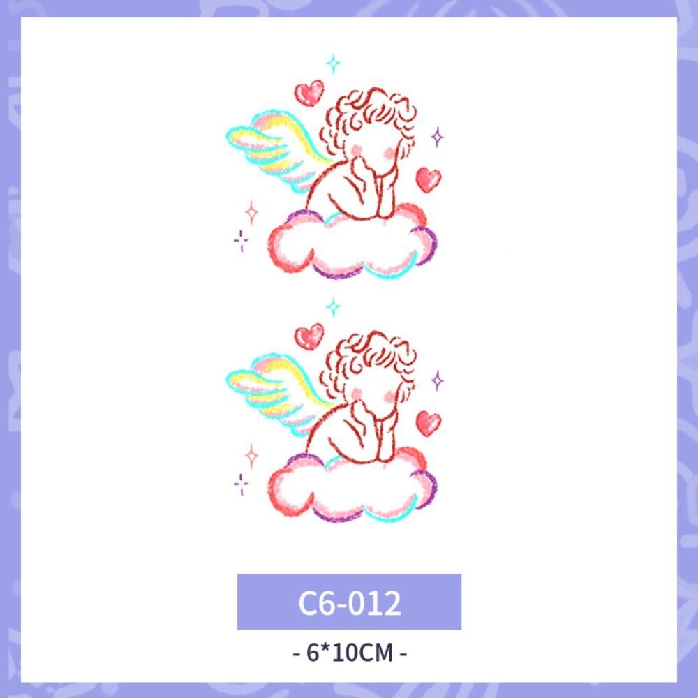 Butterfly Body Art Sticker Cloud Makeup Tattoo Decals Long-lasting Temporary Tattoo Stickers Girls