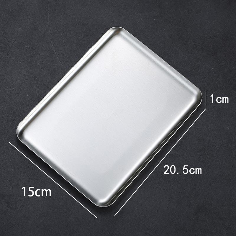 Korean Style Stainless Steel BBQ & Dinner Tray