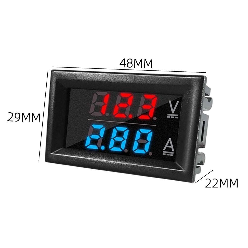 Battery Monitor Detector Tester Current Meter Volt Current Voltage Meter Digital Voltmeter Ammeter