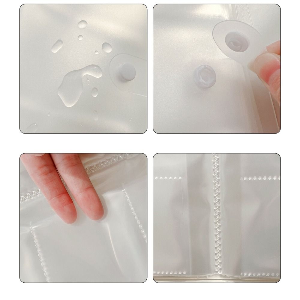 Plastic Photo Album 3/4/5/6/7inch Star Card Holder Simple Photo Card Album Train Ticket