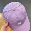 Letter N Embroidery Men Snapback Cap Candy Color Trucker Hat Simple Breathable Mesh Sunhat  Outdoor