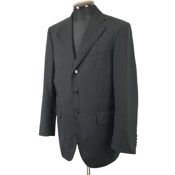 Made In Japan LORO PIANA/TETSU S.p.a Spring/Summer Tailored Jacket 48 M-L Men Charcoal Gray Half Lining(USED)