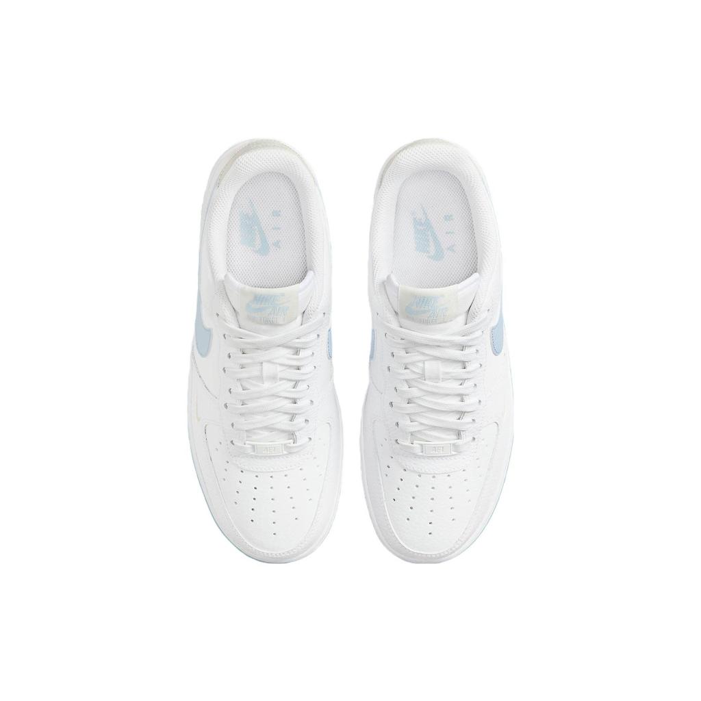 Nike Air Force 1 Low White Light Armory Blue Women Sneakers Light-Bone HF0022-100