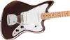 Squier by Series Jaguar Maple Fingerboard White Pickguard Mystic Metallic Brown Squier Fender/Affinity