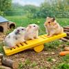 Plastic Small Animal Toys Colorful Rodents Seesaw Pet Exercise Toy Pet Cage Toy  Cage Environment