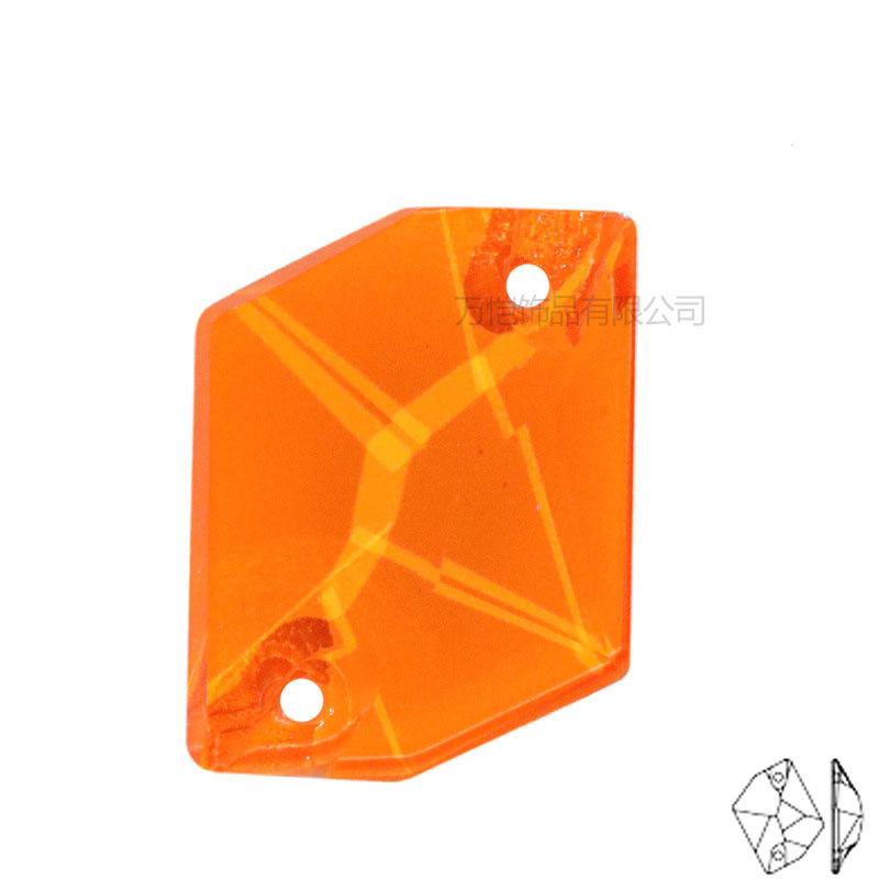 Высококачественная имитация австрийского стекла особой формы K9 Ручная швейная дрель Diy Beauty Polygon Аксессуары для одежды Аксессуары