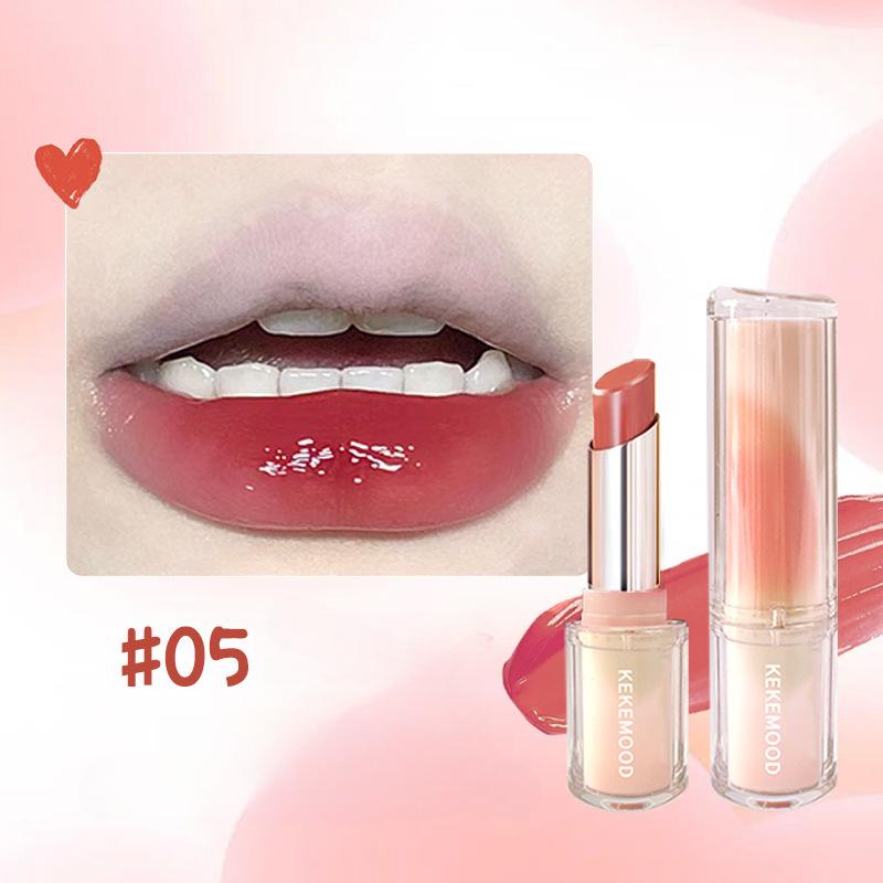 Emmanuel Lipstick Water Gloss Lipstick Mirror Moisturizing and Moisturizing Women's Whitening Lip Balm