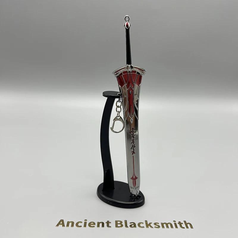 22cm Clarent Sword Mordred Saber FATE Anime Peripheral Knights of the Round Table 1:6 Equipment Crafts Toy Decoration Collection