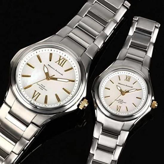 Часы Mauro Jerardi Titanium Solar с циферблатом [Mauro Gerardi] мужские MJ039-3 Index/белый