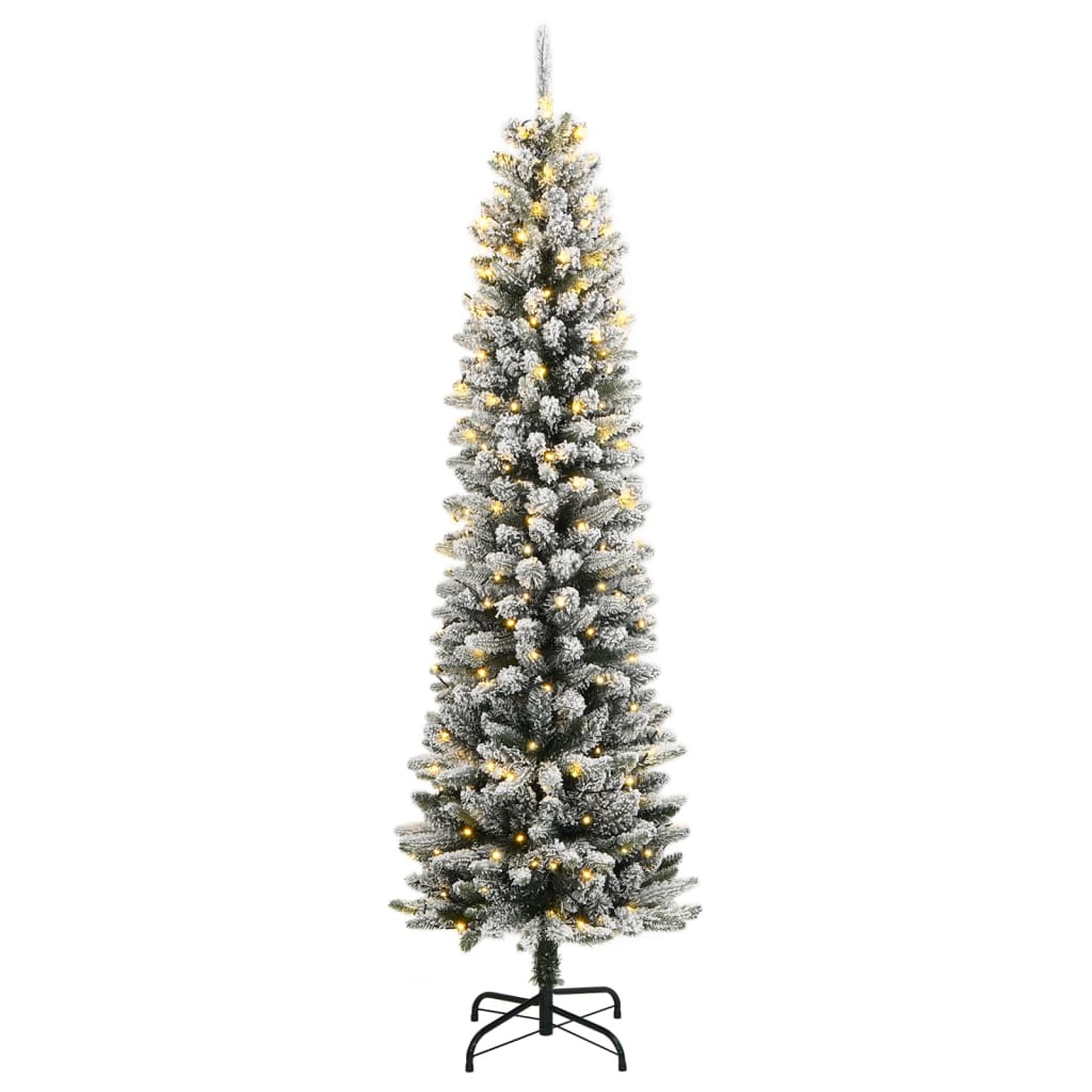 Artificial Christmas Tree with Snow 150 LEDs 150 cm