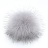 Faux Women Diy Raccoon Fur Pom Poms Ball For Knitting Beanie Hats Accessories