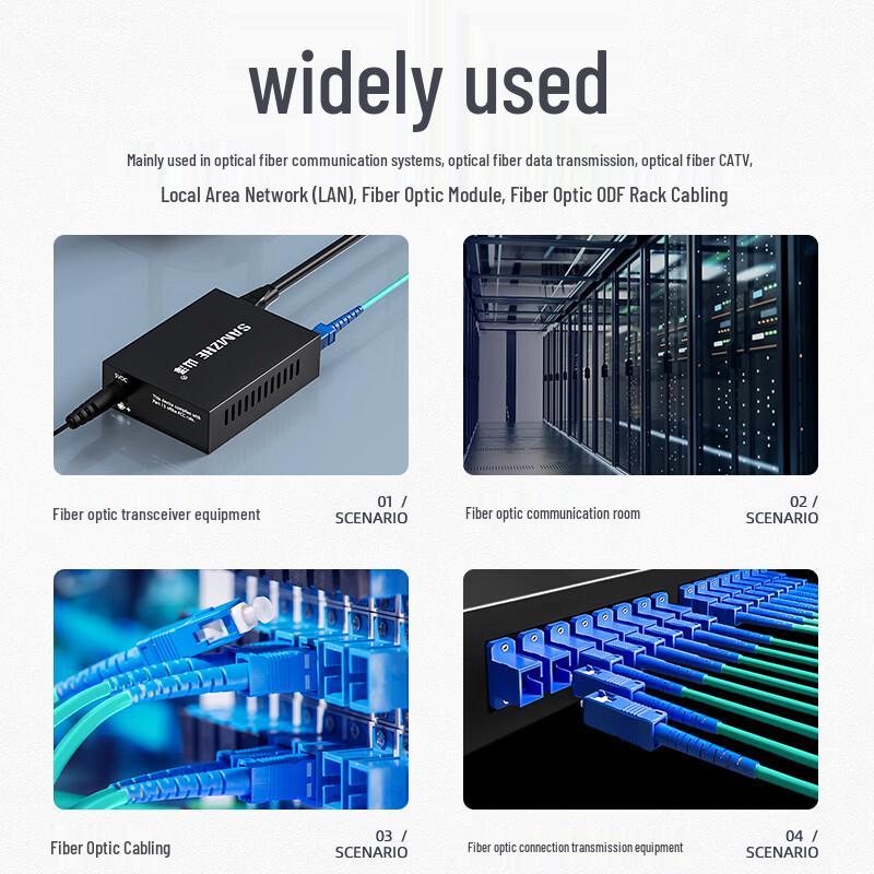 SAMZHE G5 LC-LC OM5 Multimode Fiber Optic Patch Cable