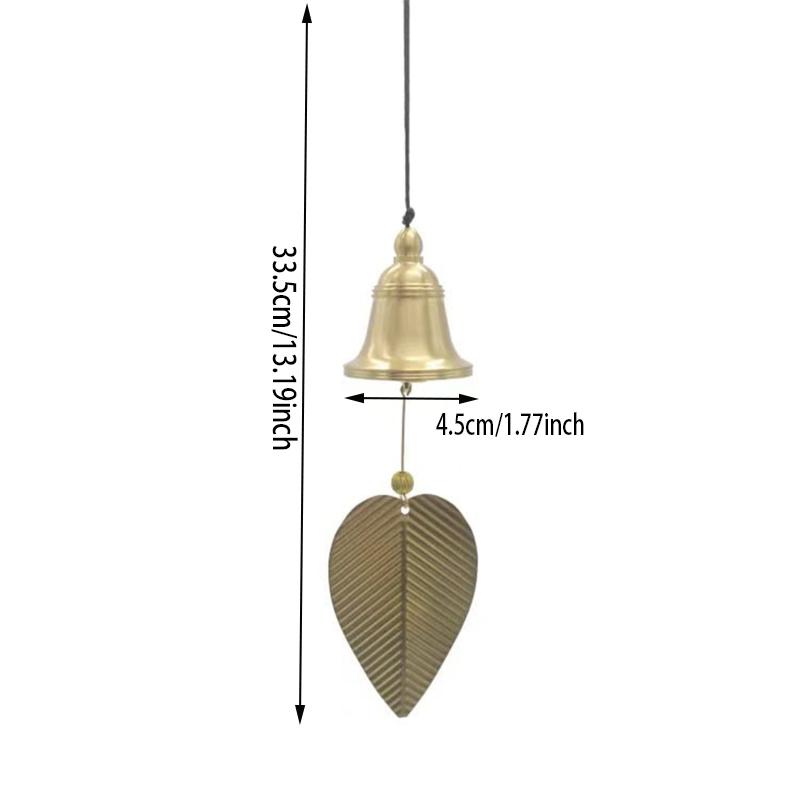 Outdoor Copper Wind Chime Hanging Ornament Creative Wind Bells Home Garden Decoration
