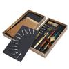 Feather Pen Set Calligraphy Writing Drawing Quill Dip Kit Vintage Art Craft CollectionSP248011R